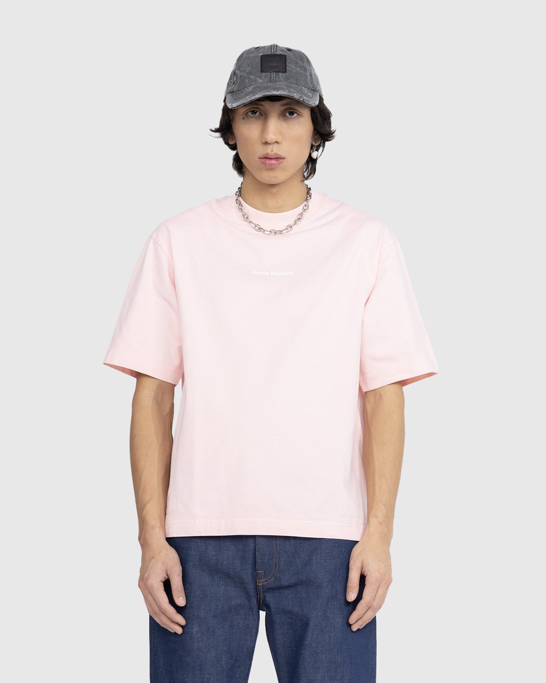 Acne Studios – Logo T-Shirt Pale Pink | Highsnobiety Shop